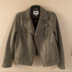 TAGS ON - Old Navy faux suede jacket